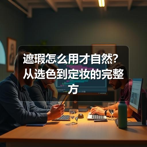 遮瑕怎么用才自然?从选色到定妆的完整方法(图2) 遮瑕怎么用才自然?从选色到定妆的完整方法(图2)