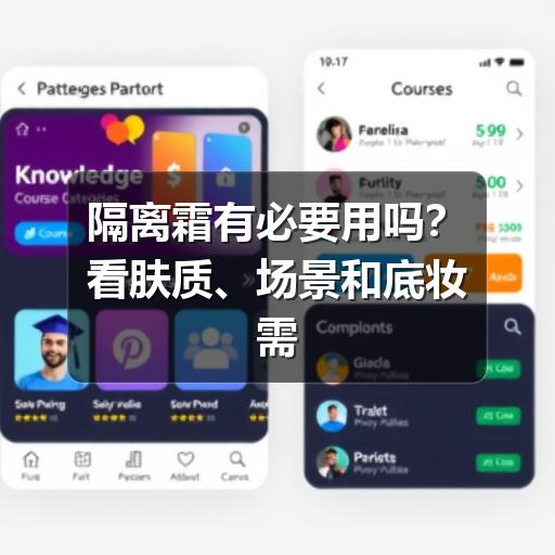 隔离霜有必要用吗?看肤质、场景和底妆需求再决定(图2) 隔离霜有必要用吗?看肤质、场景和底妆需求再决定(图2)