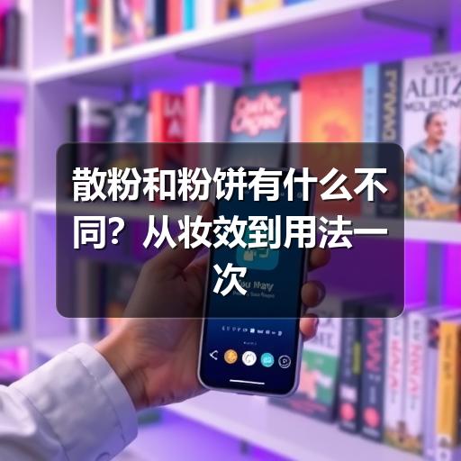 散粉和粉饼有什么不同?从妆效到用法一次讲清(图3) 散粉和粉饼有什么不同?从妆效到用法一次讲清(图3)