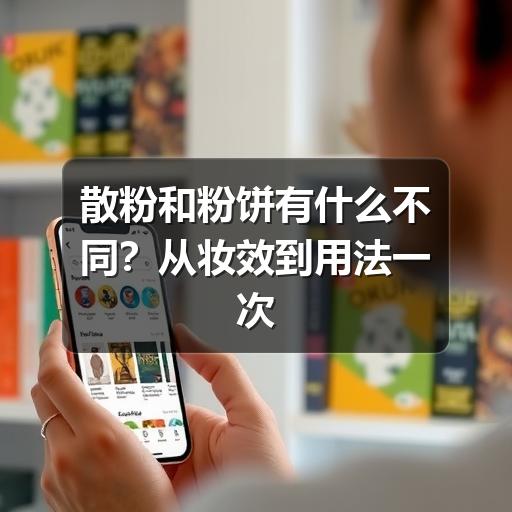 散粉和粉饼有什么不同?从妆效到用法一次讲清(图2) 散粉和粉饼有什么不同?从妆效到用法一次讲清(图2)