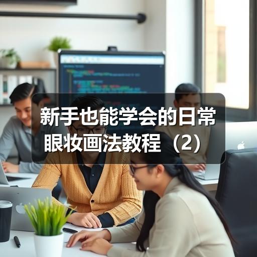 新手也能学会的日常眼妆画法教程(图2)
