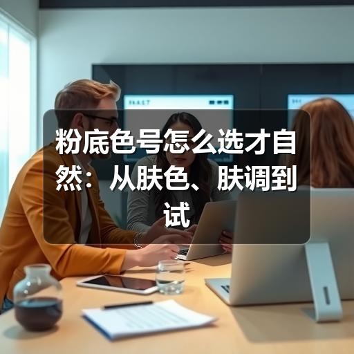 粉底色号怎么选才自然:从肤色、肤调到试色的实用方法(图3) 粉底色号怎么选才自然:从肤色、肤调到试色的实用方法(图3)