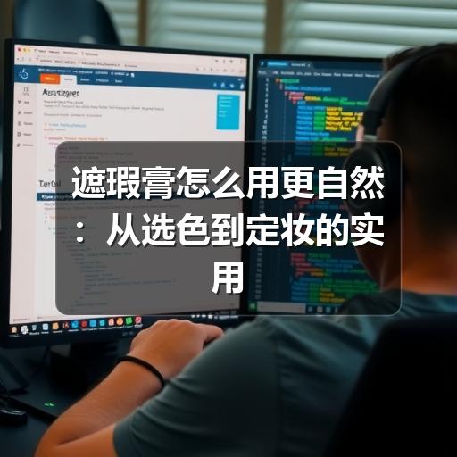 遮瑕膏怎么用更自然:从选色到定妆的实用方法(图2) 遮瑕膏怎么用更自然:从选色到定妆的实用方法(图2)