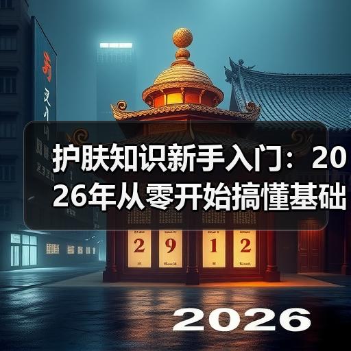 护肤知识新手入门：2026年从零开始搞懂