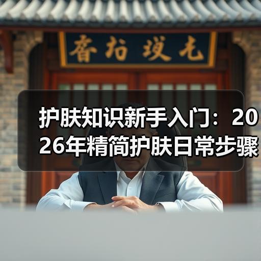 护肤知识新手入门：2026年精简护肤日常